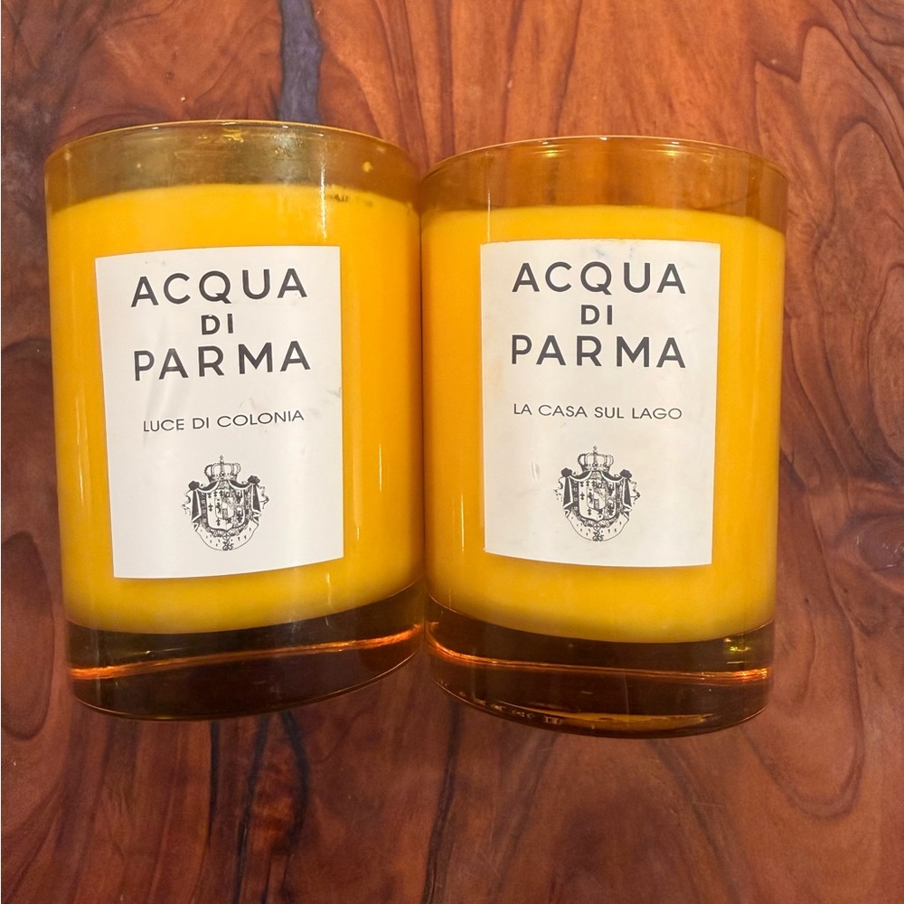 Acqua Di Parma Vibrant Yellow Candle Duo